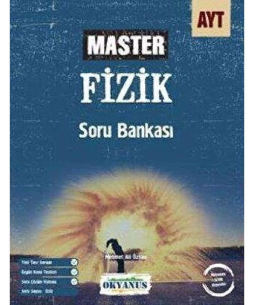 OKYYANUS YAYINLARI  AYT MASTER FİZİK SORU BANKASI