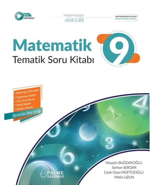 Palme Yayıncılık 9.Sınıf Matematik Tematik Soru Kitabı