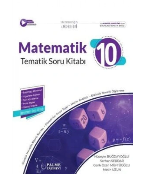 Palme Yayınları 10. Sınıf Matematik Tematik Soru Kitabı