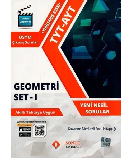 SONUÇ YAYINLARI TYT-AYT GEOMETRİ SET 1