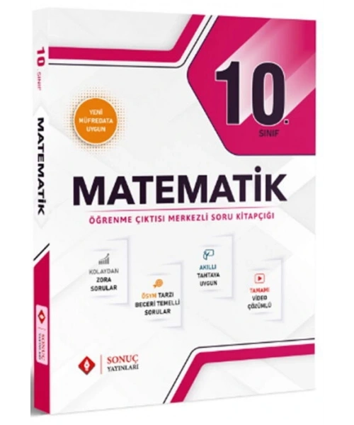 Sonuç Yayınları 10. Sınıf Matematik Soru Bankası Modüler Set