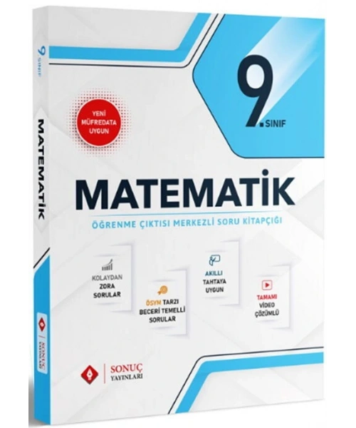 Sonuç Yayınları 9. Sınıf Matematik Modüller Set