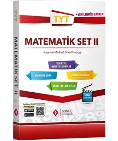 Sonuç Yayınları TYT Matematik Modüler Set 2 Kazanım Merkezli Soru Bankası
