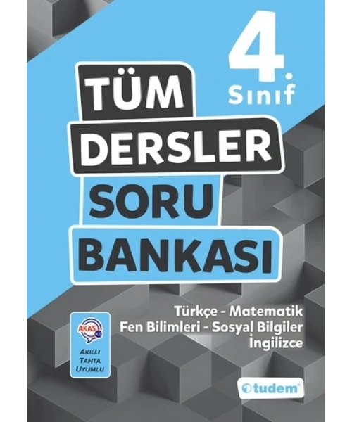 Tudem Yayınları 4. Sınıf Tüm Dersler Soru Bankası