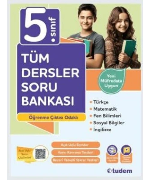 Tudem Yayınları  5. Sınıf Tüm Dersler Soru Bankası