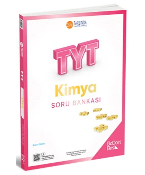 ÜçDörtBeş Yayınları TYT Kimya Soru Bankası