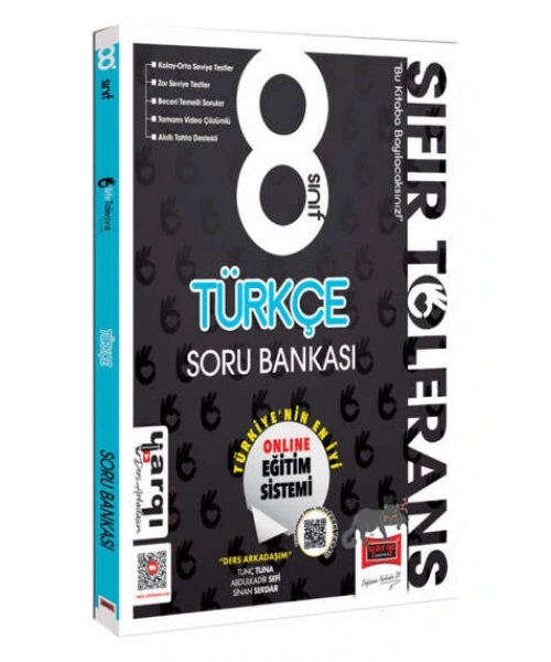 Yargı Ders Arkadaşım 8.Sınıf Sıfır Tolerans Türkçe Soru Bankası