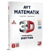 3D Yayınları AYT Matematik Video Destekli Defter