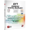 3D YAYINLARI AYT SİMÜLASYON EDEBİYAT DENEMELERİ