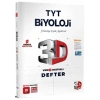 3D Yayınları TYT Biyoloji Video Destekli Defter