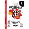 Ankara Yayıncılık 7. Sınıf Türkçe Güçlendiren 32 Haftalık Kazanım Denemeleri