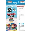 Evrensel  İletişim  2.Sınıf Maarif Model Tüm Dersler Yaprak Test