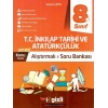 Gizli Yayınları 8. Sınıf İnkılap Tarihi ve Atatürkçülük Alıştırmalı Soru Bankası