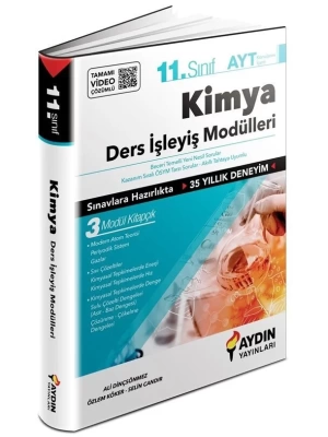 AYDIN YAYINLARI 11 SINIF KİMYA DERS İŞLEYİŞ MODÜLLERİ