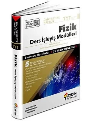 AYDIN YAYINLARI TYT FİZİK DERS İŞLEYİŞ MODÜLLERİ