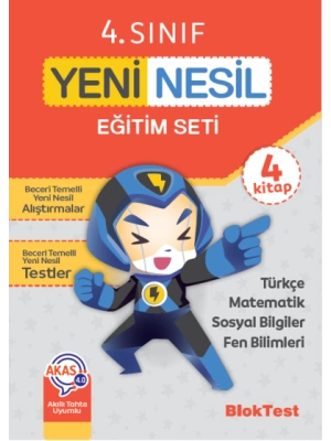 BLOK TEST 4 SINIF YENİ NESİL EĞİTİM SETİ