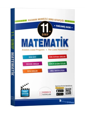 DERECE YAYINLARI  11 SINIF   MATEMATİK FASİKÜL SET