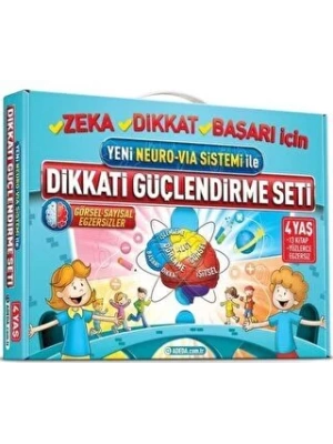 DİKKAT GÜÇLENDİRME SETİ 4 YAŞ