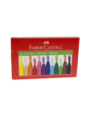 FABER PASTEL BOYA 12 RENK REDLİNE KARTON KUTU