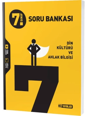 HIZ YAYINLARI  7 SINIF  DİN KÜLTÜRÜ VE AHLAK BİLGİSİ SORU BANKASI