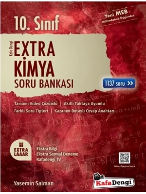 Kafa Dengi Yayınları 10. Sınıf Kimya Extra Soru Bankası