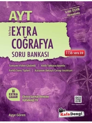 KAFA DENGİ YAYINLARI AYT EXTRA COĞRAFYA SORU BANKASI