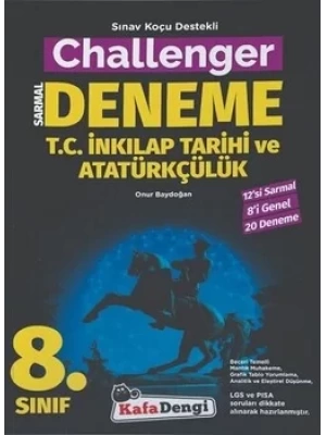 KAFA DENGİ YAYINLARI 8 SINIF CHALLENGER İNKILAP DENEME