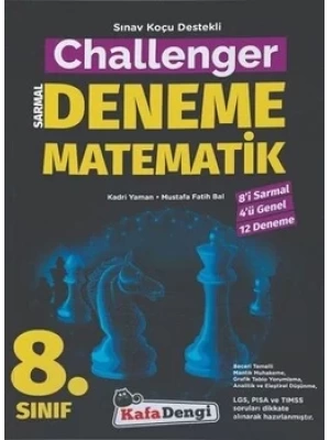 KAFA DENGİ YAYINLARI 8 SINIF CHALLENGER  MATEMATİK DENEME