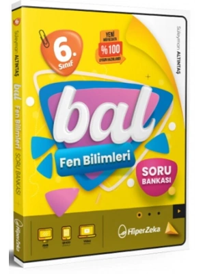 2025 BASKI Hiper Zeka Yayınları 6. Sınıf Bal Fen Bilimleri Soru Bankası