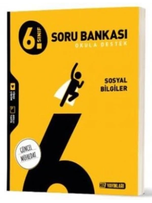 2025 BASKI Hız Yayınları 6. Sınıf Sosyal Bilgiler Soru Bankası