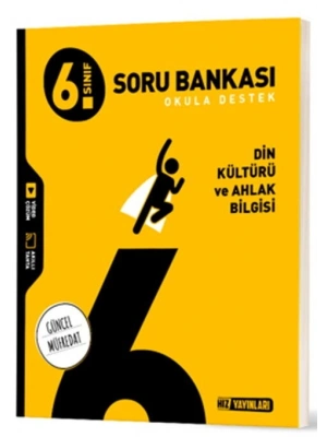 2025 BASKI Hız Yayınları 6. Sınıf Din Kültürü ve Ahlak Bilgisi Soru Bankası