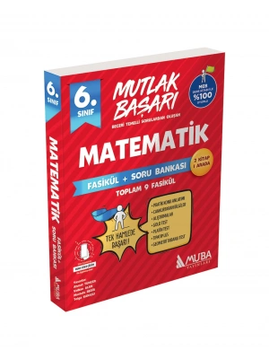 2025 BASKI Muba 6.Sınıf Matematik Fasikül+Soru Bankası