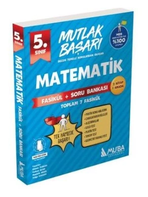 2025 BASKI Muba Yayınları 5. Sınıf Matematik Fasiküller+Soru Bankası