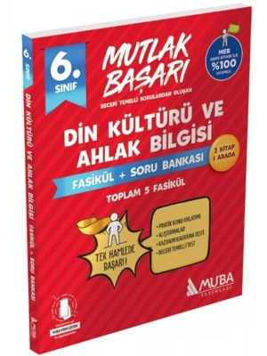 2025 BASKI Muba Yayınları 6. Sınıf Din Kültürü Fasikül ve Soru Bankası