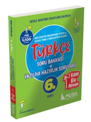 2025 BASKI Muba Yayınları 6. Sınıf Türkçe Soru Bankası