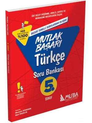 2025 BASKI  Muba Yayınları MB 5.Sınıf Türkçe Soru Bankası