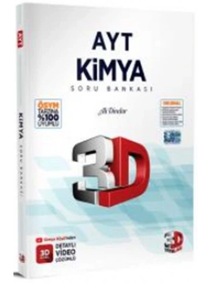 3D Yayınları AYT Kimya Soru Bankası