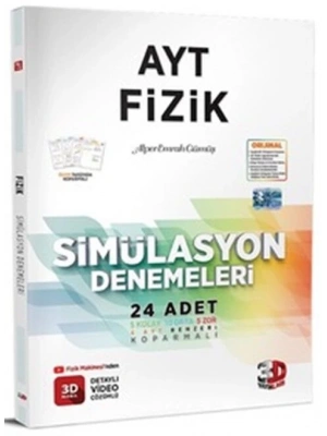 3D YAYINLARI AYT SİMÜLASYON FİZİK DENEMESİ