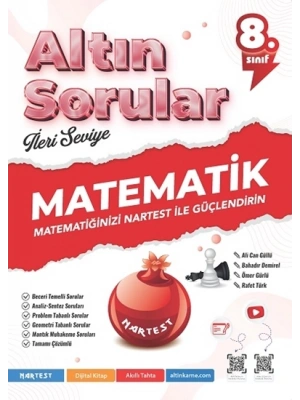 Nartest 8. Sınıf Altın Sorular Matematik