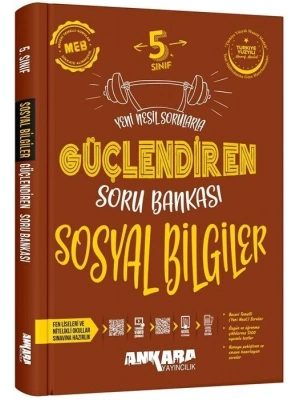 Ankara Yayıncılık 5. Sınıf Sosyal Bilgiler Güçlendiren Soru Bankası
