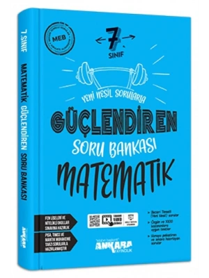 Ankara Yayıncılık 7. Sınıf Matematik Güçlendiren Soru Bankası