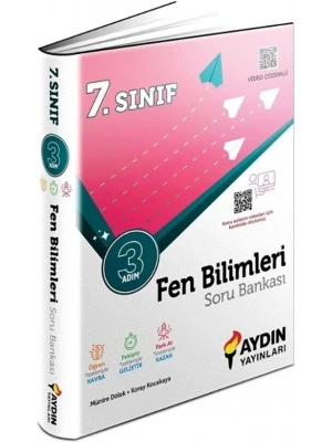 AYDIN YAYINLARI 7 SINIF 3 ADIM FEN SORU BANKASI