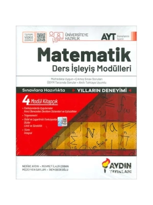 Aydın Yayınları AYT Matematik Ders İşleyiş Modülleri