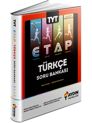 Aydın Yayınları Etap TYT Türkçe Soru Bankası 2024 Baskı