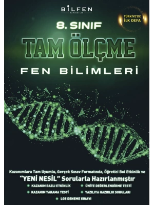 BİLFEN YAYINLARI  8 SINIF  FEN BİLİMLERİ TAM ÖLÇME