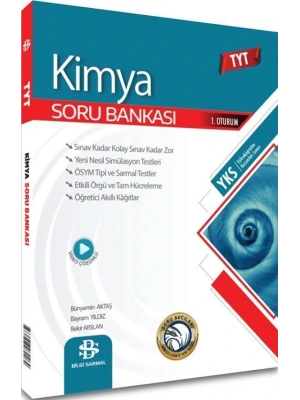 BİLGİ SARMAL YAYINLARI TYT KİMYA SORU BANKASI