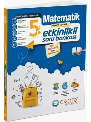 Çanta Yayınları 5. Sınıf Matematik Etkinlikli Kazanım Soru Bankası