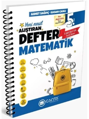 Çanta Yayınları 5. Sınıf Matematik Yeni Nesil Alıştıran Defter