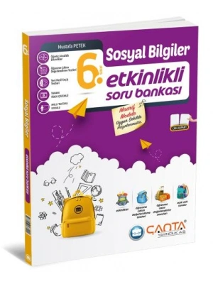 Çanta Yayınları 6. Sınıf Sosyal Bilgiler Etkinlikli Soru Bankası
