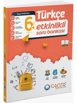 Çanta Yayınları 6. Sınıf Türkçe Etkinlikli Soru Bankası